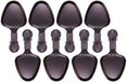 Merkloos Raclette oval raclette pans - Replacement - Non-stick coating - Dishwasher safe - Set of 8