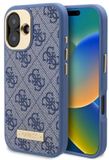 Guess Serie - iPhone 16 Plus Hoes - 4G Logo - MagSafe - Blauw