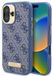 Guess Serie - iPhone 16 Plus Hoes - 4G Logo - MagSafe - Blauw