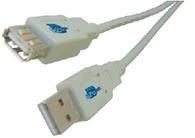 MicroConnect USB 2.0 A-A Kabel - 5m - Grijs