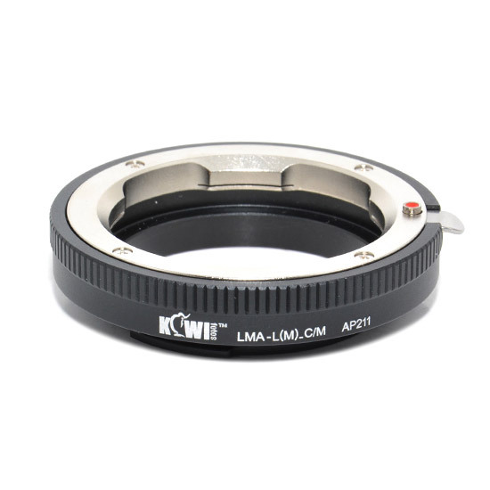 Kiwifotos Lens Mount Adapter Leica M naar Canon M