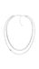 Tommy Hilfiger Sieraden Dames Doble Chain Ketting in Roestvrij Staal - 2780979