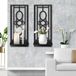 Ibenzoa Moderne Metalen Wanddecoratie Set van 2
