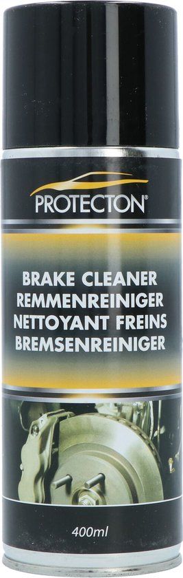 Protecton Remmenreiniger 400 ml - Zwart - Auto/Motor - 2 jaar garantie