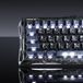 Clavier de jeu clavier à effet Hall - 60% - taux d'interrogation 8K - RVB - Aluminium