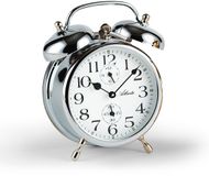 Atlanta Klassieke opwind wekker Double Bell Alarm Clock With Illuminated Analog 1058-19