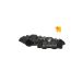 Accossato Étrier de frein moto monobloc forgé avec plaquettes frittées Radial 108 mm