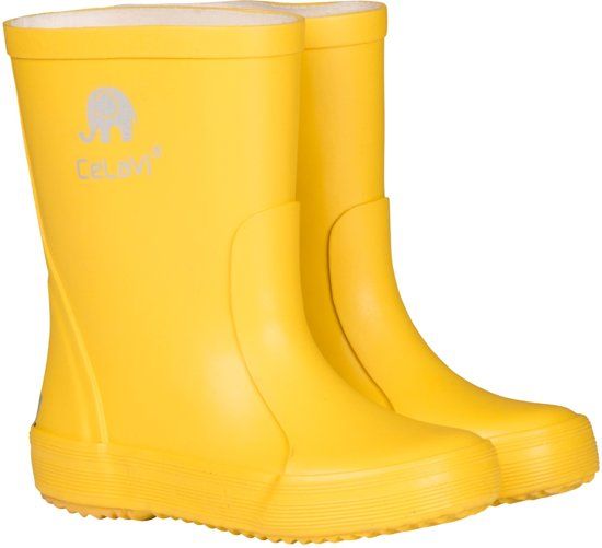 CELAVI - Regenlaarzen kind - Geel