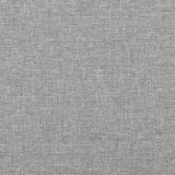 vidaXL Bedframe Stof Lichtgrijs 200x200 cm