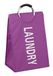King Home C1711016 wasmand Laundry polyester pruim, 30 x 40 x 70 H