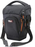 Vidpro TL-35 DSLR Camera Holster met bovenlader (groot), Zwart, Modern