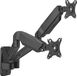 Aisens WT32TSR-225 Dubbele Monitorstandaard Zilver