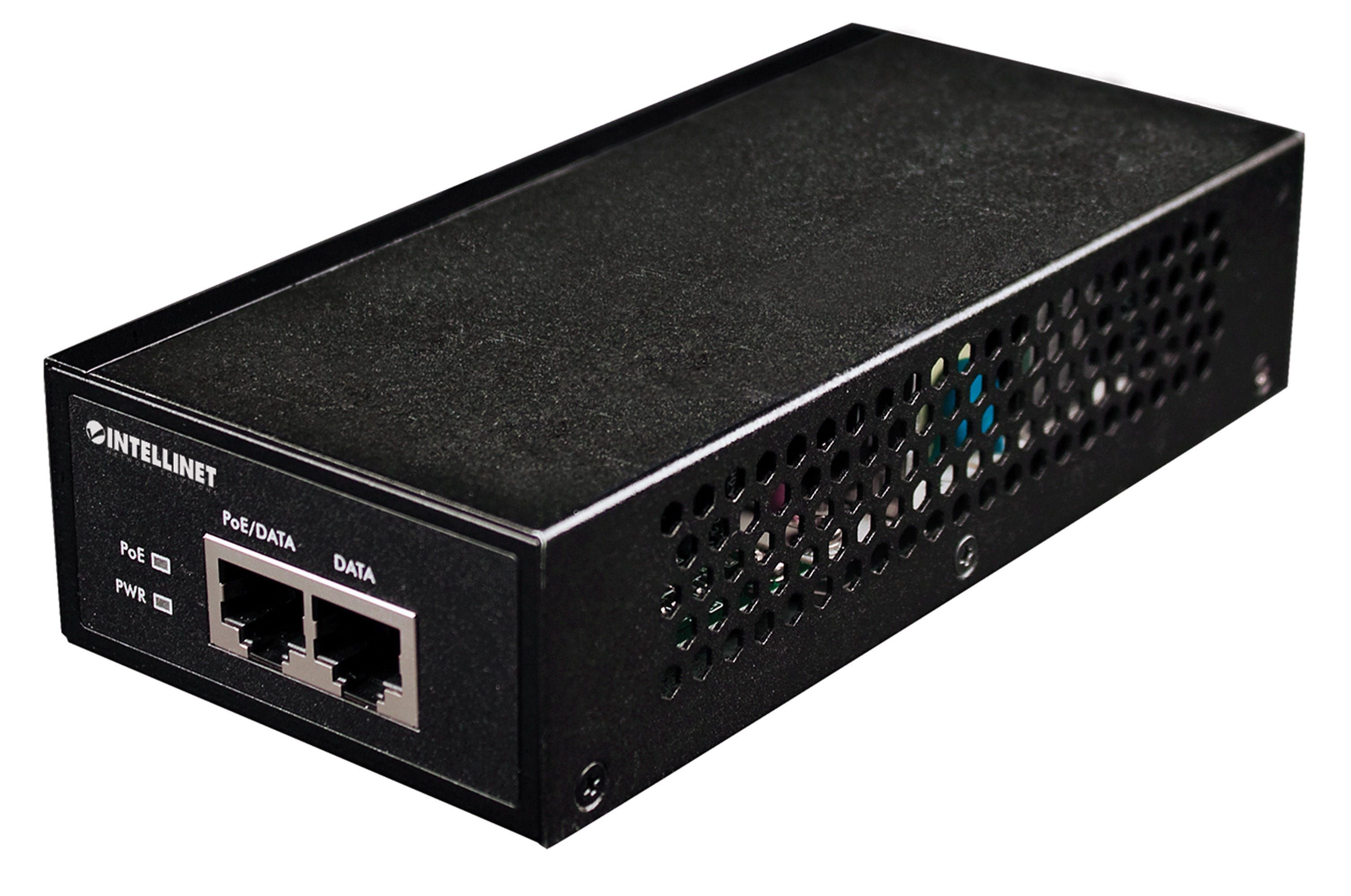 Intellinet Gigabit PoE+ Injector - 30W - IEEE 802.3at/af - Euro Plug