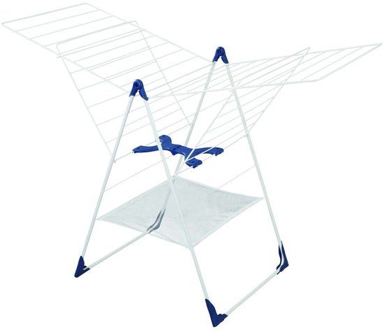 Leifheit Classic 250 Flex Droogrek - 25 m - Wit/Blauw