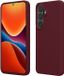 kwmobile telefoonhoesje geschikt voor Samsung Galaxy S26 Plus - Hoesje met siliconen coating - Smartphone case in bordeaux-violet