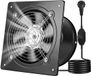 VEVOR Ventilateur d'extraction 250x250 mm, Ventilateur mural puissant 979 m³/h, avec contrôle de vitesse, ventilateur silencieux 48 W pour grenier, garage, sous-sol, atelier, cuisine et poulailler