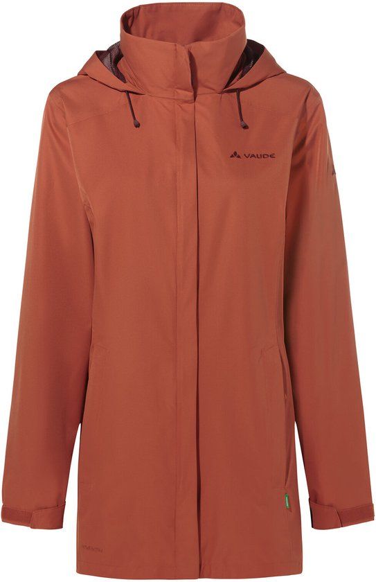 VAUDE Escape Parka, Hardshell Jas, Dames Outdoor Sportjassen, Waterdicht, Winddicht, Hardshell, Capuchon, Regular fit
