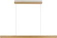 Nordlux Ilgas Hanglamp - LED Module - Blank Hout - 115 cm