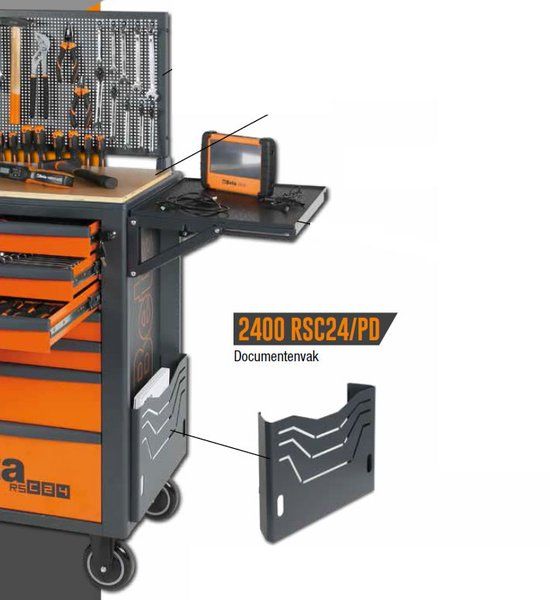 Beta 2400 RSC24/PD document houder Zwart