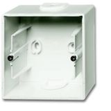Busch-Jaeger 2CKA001799A0921 Opbouwbehuizing 1-voudig Mat, Verkeerswit, Wit