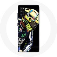 Maniacase Hoesje voor Samsung Galaxy S20 Valentino Rossi motor racer