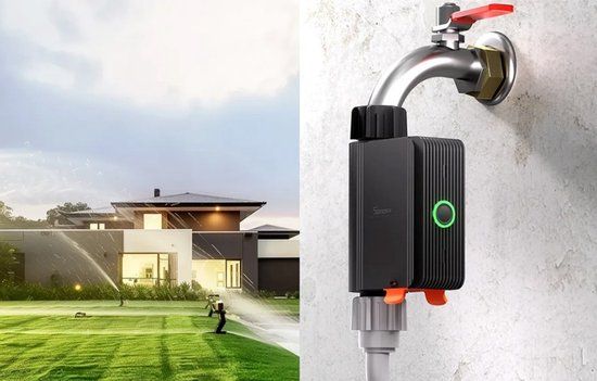 Sonoff SWV-BSP (3/4") Slimme ZigBee waterklep/meter - 6920075742077