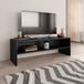 Maison Exclusive - Meuble TV noir 120x40x40 cm Matériau dérivé du bois
