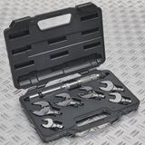 Smoos Datona® Momentsleutel Set met Insteek-Steeksleutels – Bereik 10-75 Nm – Inclusief 6 Insteeksleutels – Compacte Opbergkoffer – Ideaal Voor Circuit en Werkplaats