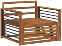 vidaXL Buitensofa Naturel