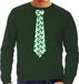 Bellatio Decorations Kersttrui/kerst sweater mistletoe - heren L