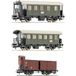 Roco 6200040 H0 – Set de 3 wagons de train de marchandises de la DB