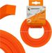 Fil de débroussailleuse Vergionic - Fil de coupe - 15 mètres - Orange - 3,0 mm - Carré - Extra résistant