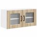vidaXL Vaatwasserpaneel Kalmar Sonoma Eiken 80 x 31 x 40 cm Bewerkt Hout