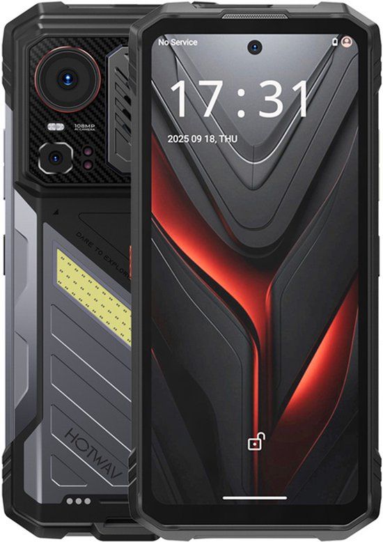 Hotwav Hyper 8 Pro smartphone (grijs)