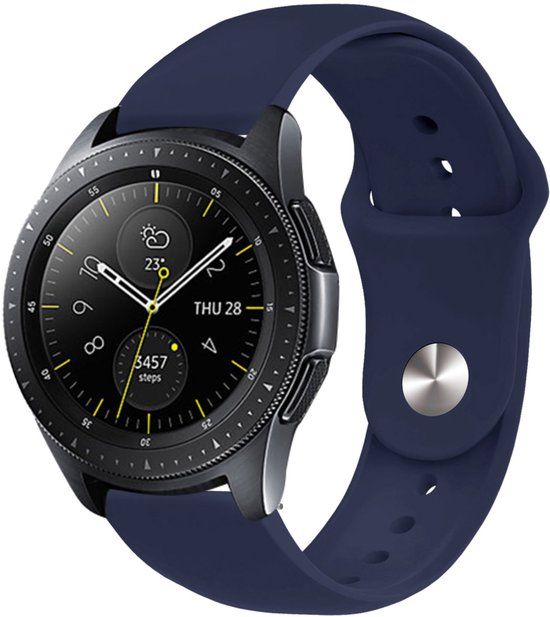 imoshion Siliconen Sport bandje voor de Samsung Galaxy Watch 7 (40/44mm) - Donkerblauw