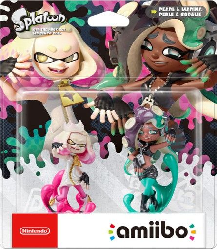 Nintendo Amiibo Splatoon 2 Pearl & Marina Double Pack