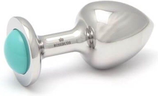 Rosebuds - Small Stainless Steel Glass - Green