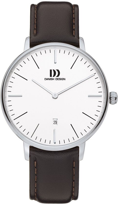 Danish Design IQ12Q1175 horloge heren - bruin - edelstaal