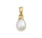 The Jewelry Collection Hanger Parel - Jaune or