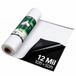 VEVOR Bâche en polyéthylène 3,05x15,24 m, épaisseur 0,3 mm, film plastique épais en rouleau, double face noir et blanc, résistant aux déchirures, pour peinture, désherbage, jardin et vide sanitaire