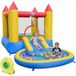 Coast Château gonflable 3-en-1 avec toboggan et piscine à balles - 362 x 196,5 x 193 cm - Multicolore