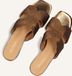 AYANA 0325-8 Slippers - Dames - Bronskleurig - Maat 38