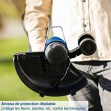 Scheppach 20V IXES Set: Accu-grasmaaier BC-MP320-X (32 cm) + 2-in-1 grastrimmer/randtrimmer C-LT300-X, 2x 4,0 Ah accu's & oplader