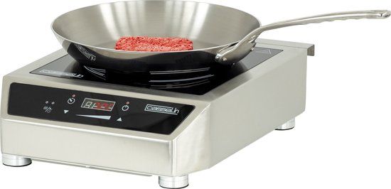 Casselin Inductieplaat met touchscreen - 3500W - RVS