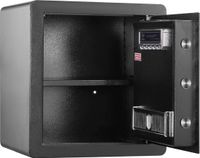 Vevor Elektronische Kluis Zwart Koolstofstaal 50.97 l