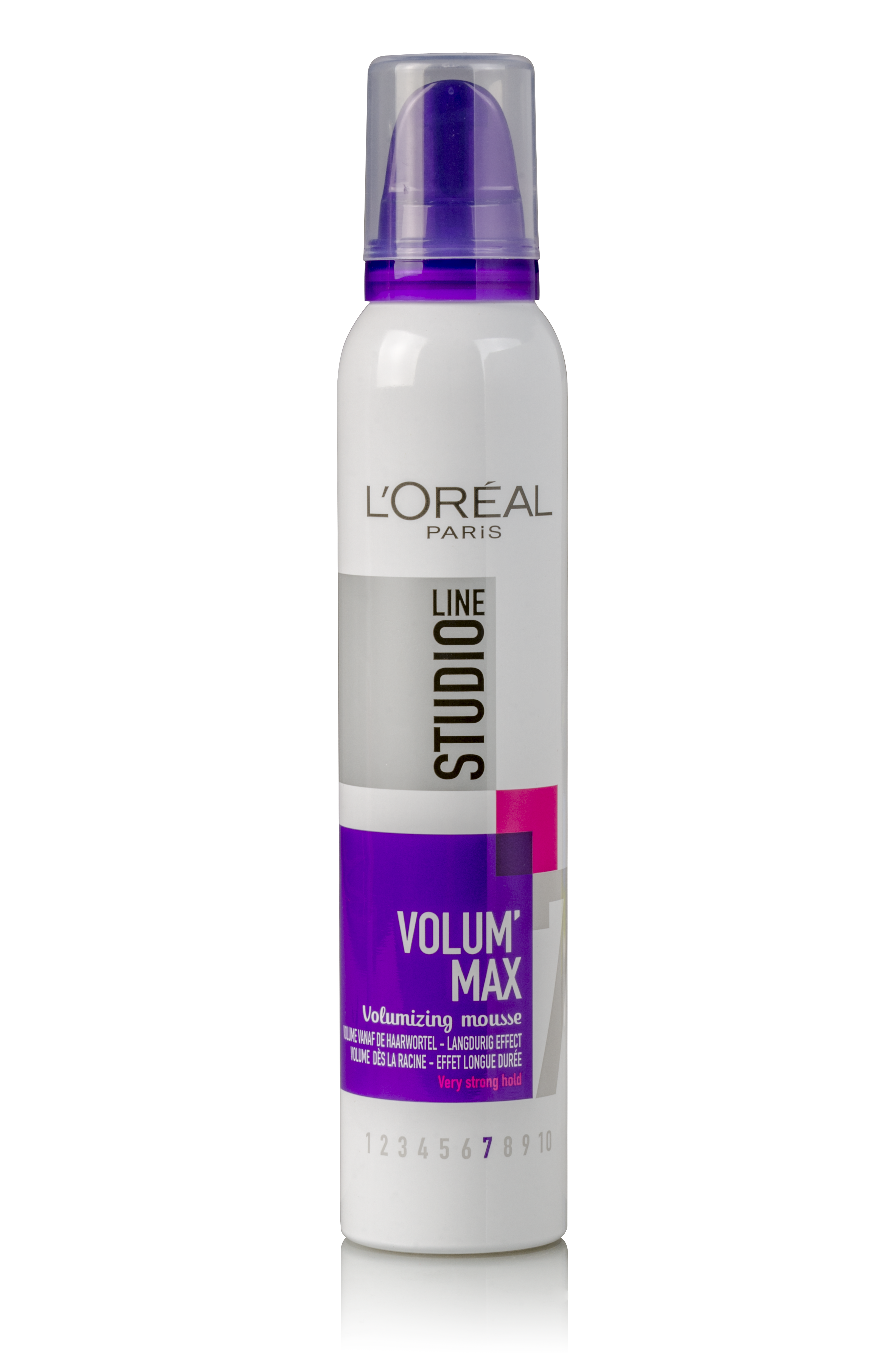 L'Oréal Studio Line Essentials Volum'Max Volumizing Mousse Very Strong - 200 ml - Mousse