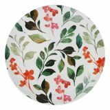 La Mediterránea Petunia dinerbord, melamine, glanzend, 25,5 cm