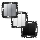 VoltShine Bureauorganizer met 3 secties - FMMB Grijs