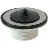 Riko Losse Kunststof Plug - 5/4inch x 60mm - Wit