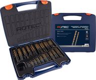 Rotec Metaalborenset 170-dlg. HSS-G, UNI-3, Silver-Line PROF.